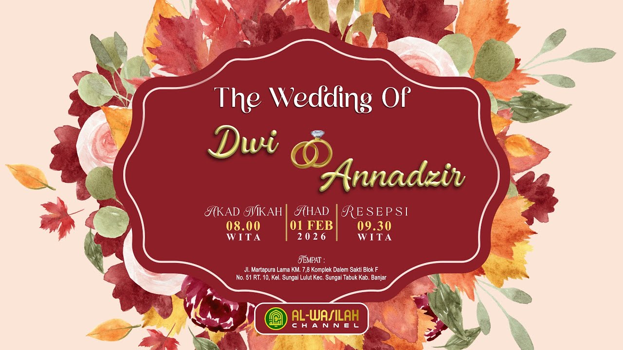 🔴 Resepsi Akad Nikah & Perkawinan 