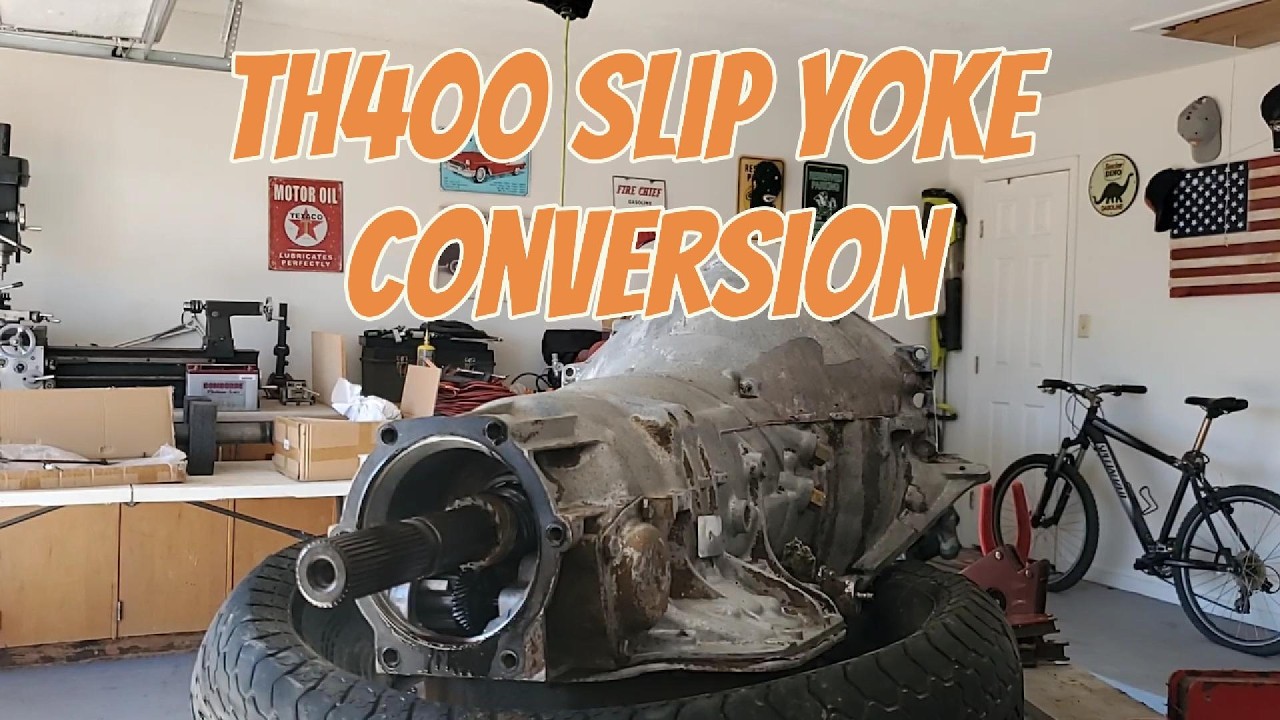 TH400 slip yoke conversion