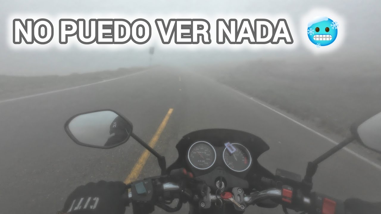 LA NEBLINA NO ME DEJA VER EL CAMINO RTM 150 CASMA - HUARAZ (PARTE 2)