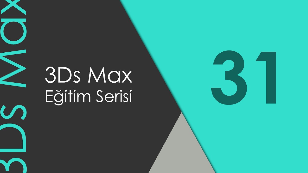 3Ds Max Eğitim Serisi | TurboSmooth