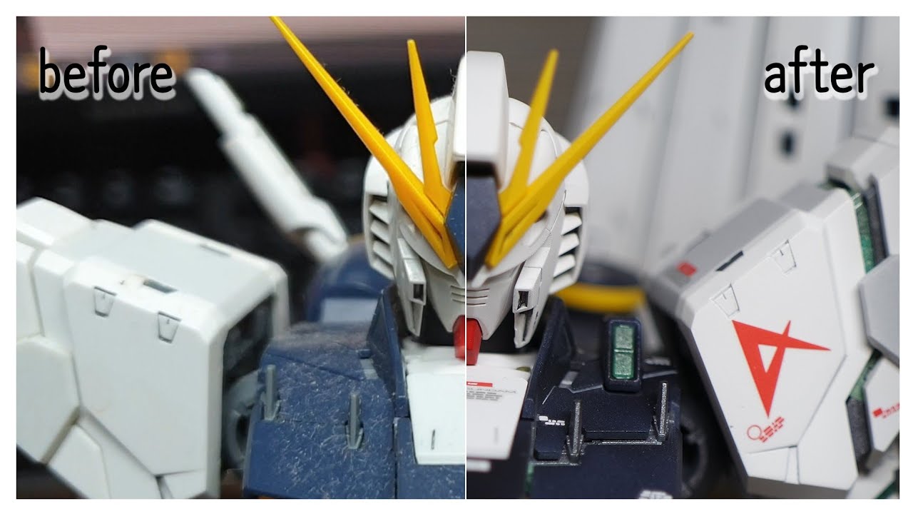【Gunpla Full painting】 조립한 지 7년 된 MG 뉴 건담 ver.ka 도색하기