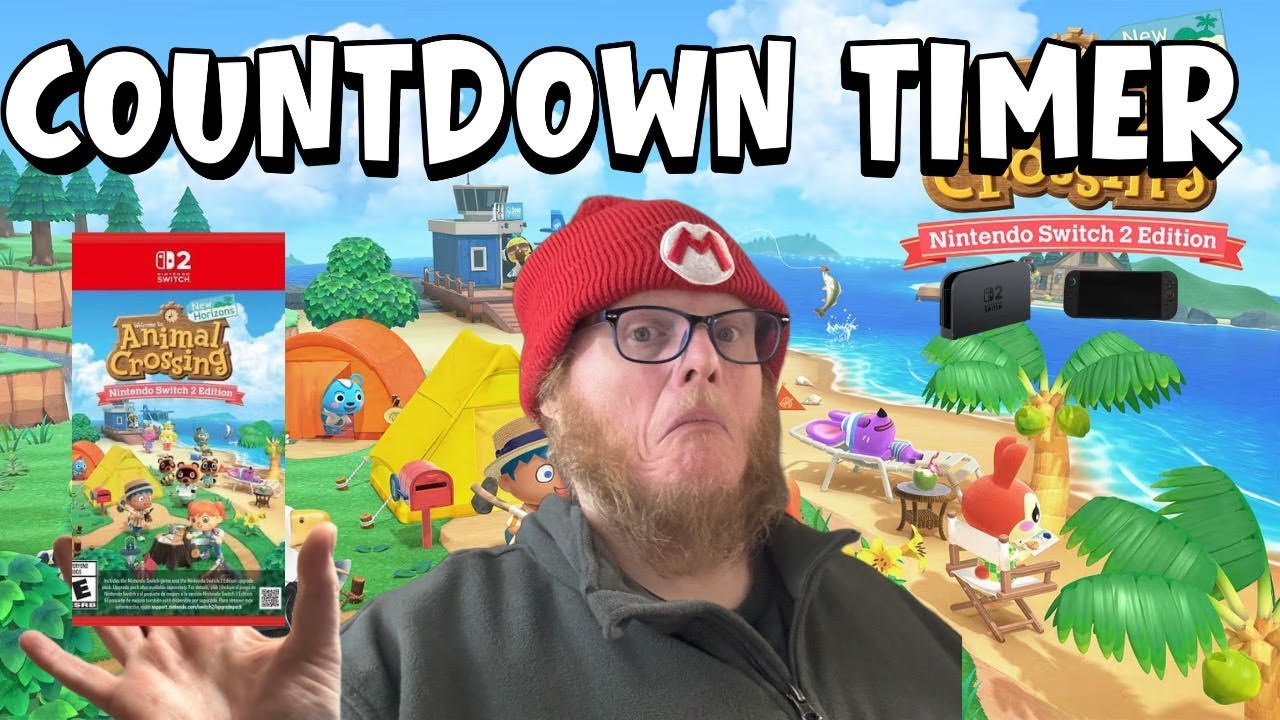 Animal Crossing Nintendo Switch 2: Countdown Timer