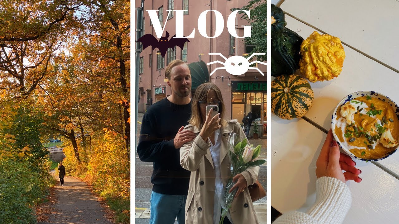 HALLOWEEN VLOG στην Στοκχόλμη: σπουδές, κεραμική, life update & vegan συνταγές