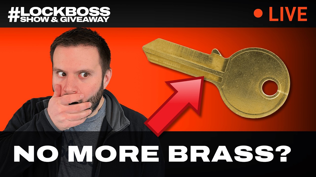 What's Replacing Brass Keys? Plus the Door Shim Everyone's Talking About | #Lockboss Show 4.10