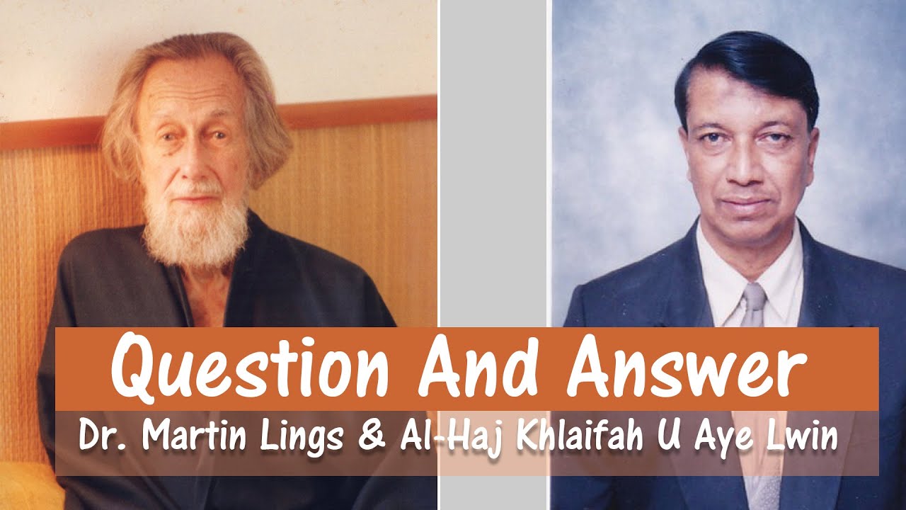 Interview with Dr. Martin Ling and A Director of Region Park Mosque of UK