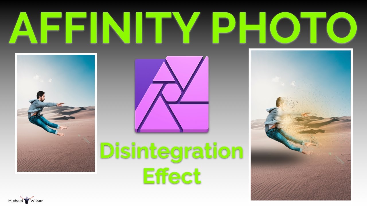 AffinityPhoto How to create the Disintegration Effect using Liquefy Tool