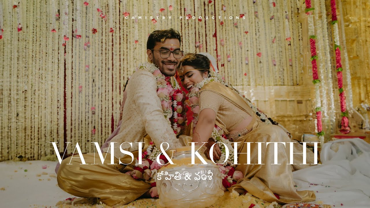 Vamsi & Kohithi // Wedding Teaser // Hyderabad // CAMISTRY PRODUCTIONS