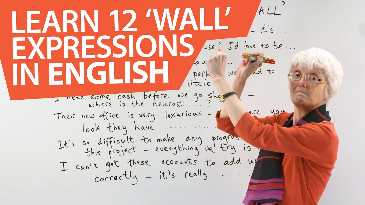 12 ‘WALL’ Expressions in English
