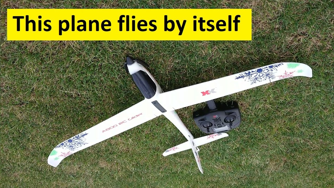 XK A800 RC Motor Glider - (with Auto Pilot)