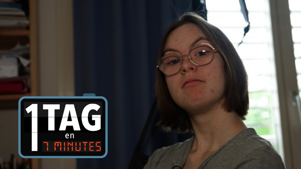 1 TAG EN 7 MINUTES mit Rosalie Péronnet – Leben mit Trisomie 21.