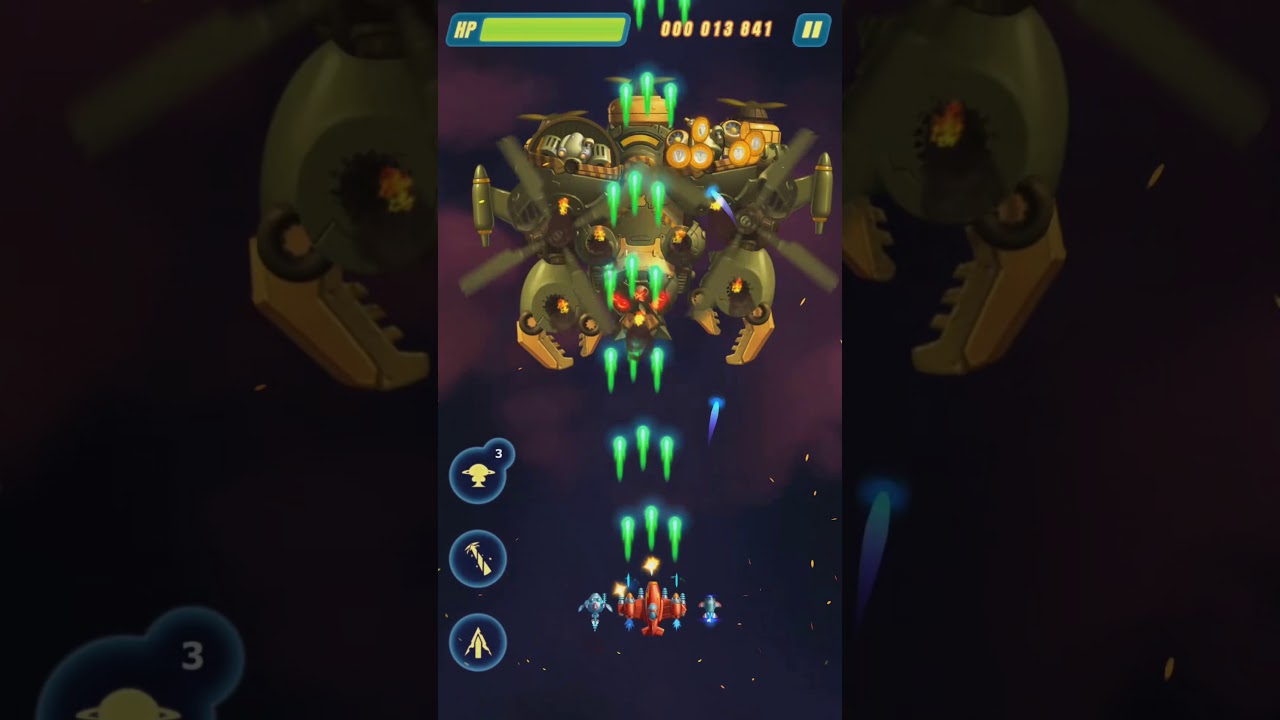 HAWK: Freedom Squadron v1.7 All Bosses - NO SKILLS VER. - Laserbite