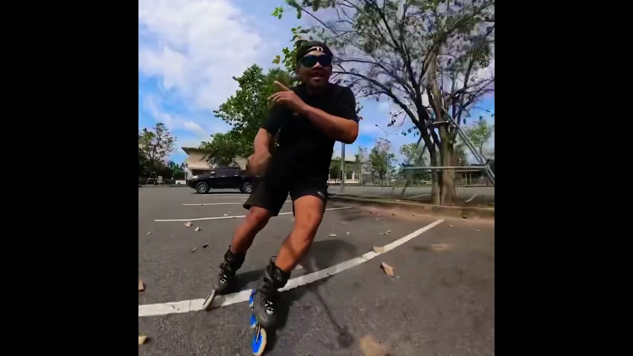 #inlineskating #โรลเลอร์เบลด #อินไลน์สเก็ต #3x3wheels #inlineskate #gopromax #3x125mm วิ่งไปเรื่อย