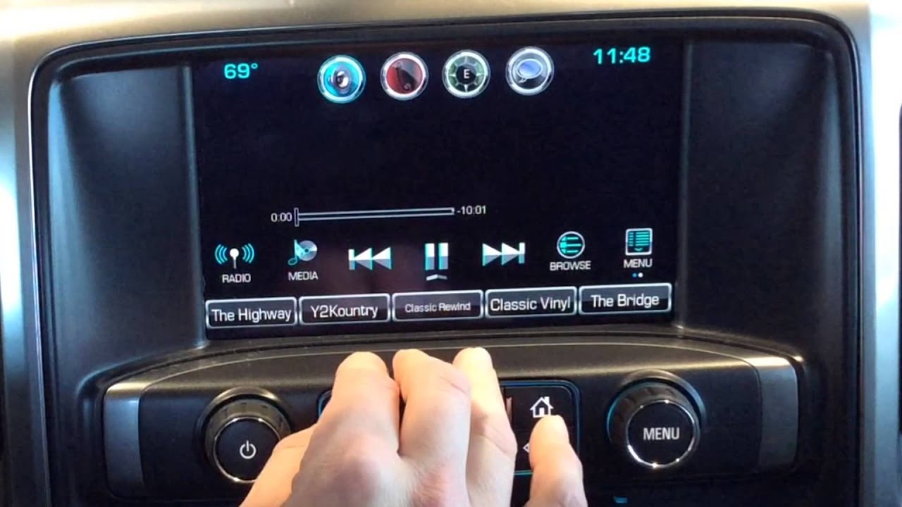 How To Play Videos On Chevy MYLINK - 2014 to 2016