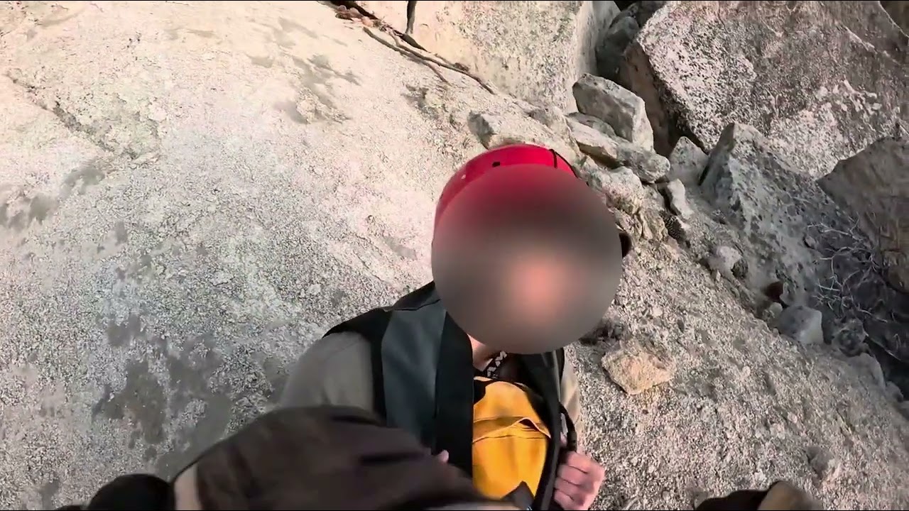 Hoist rescue, fallen climber ankle injury.