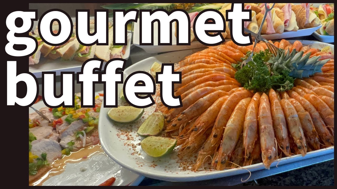This May Be The BEST Buffet Ever! Riu Palace Baja California - Breakfast, Lunch & Dinner • 2024