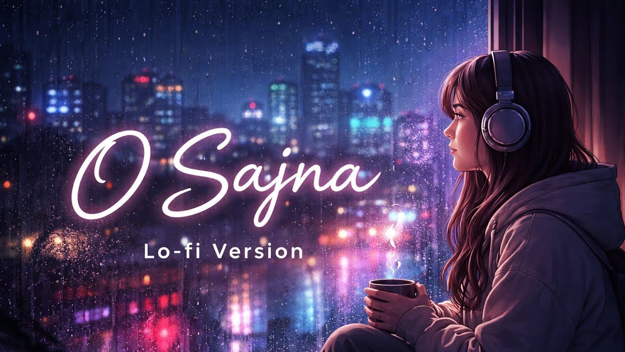 O Sajna 🌙 Lo-fi Version | Slowed & Reverb | Rainy Night Vibes