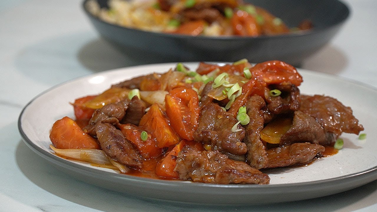 BEEF & Tomatoes Chinese Style