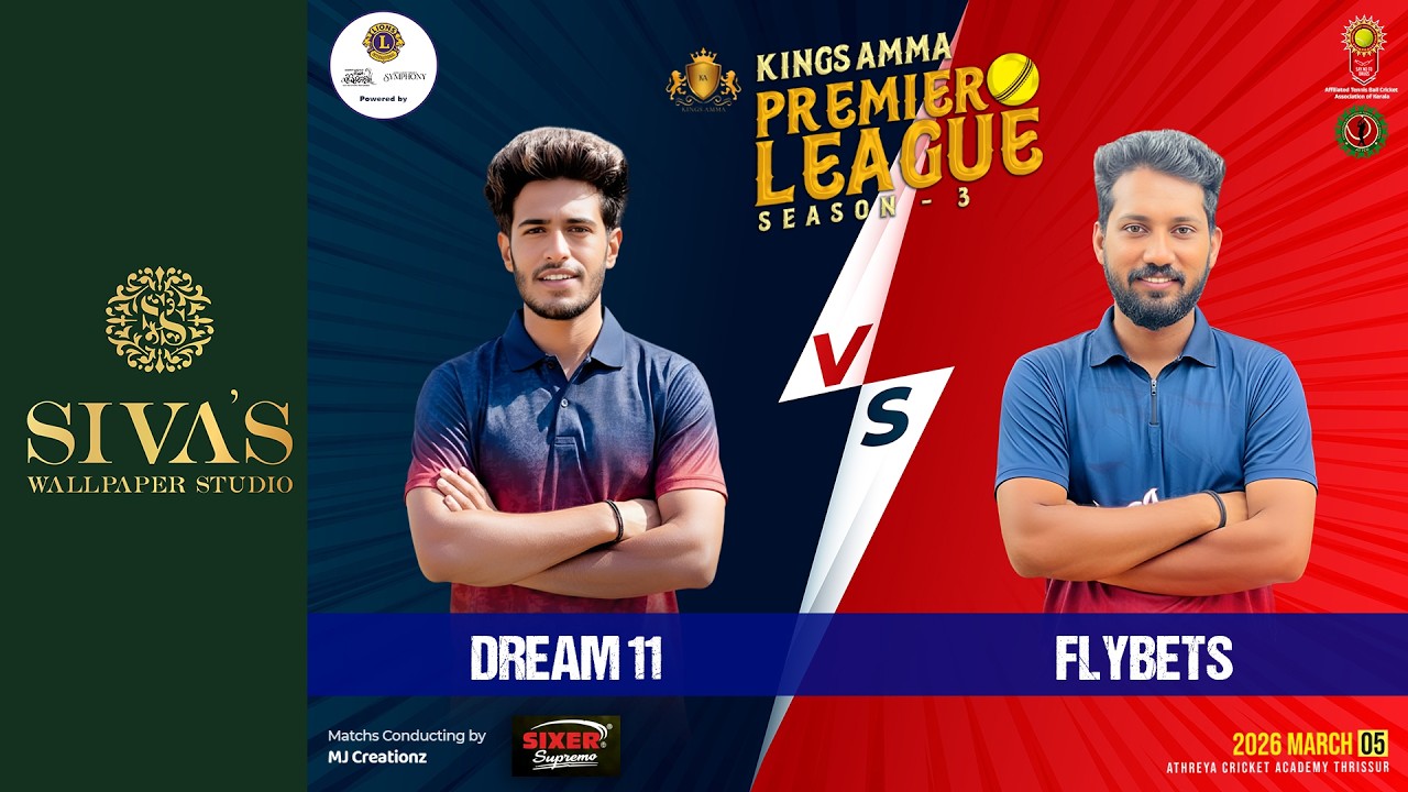 DAY 04 || MATCH 30 || FLYBETS VS DREAM 11 || KINGS AMMA PREMIER LEAGUE SEASON 3