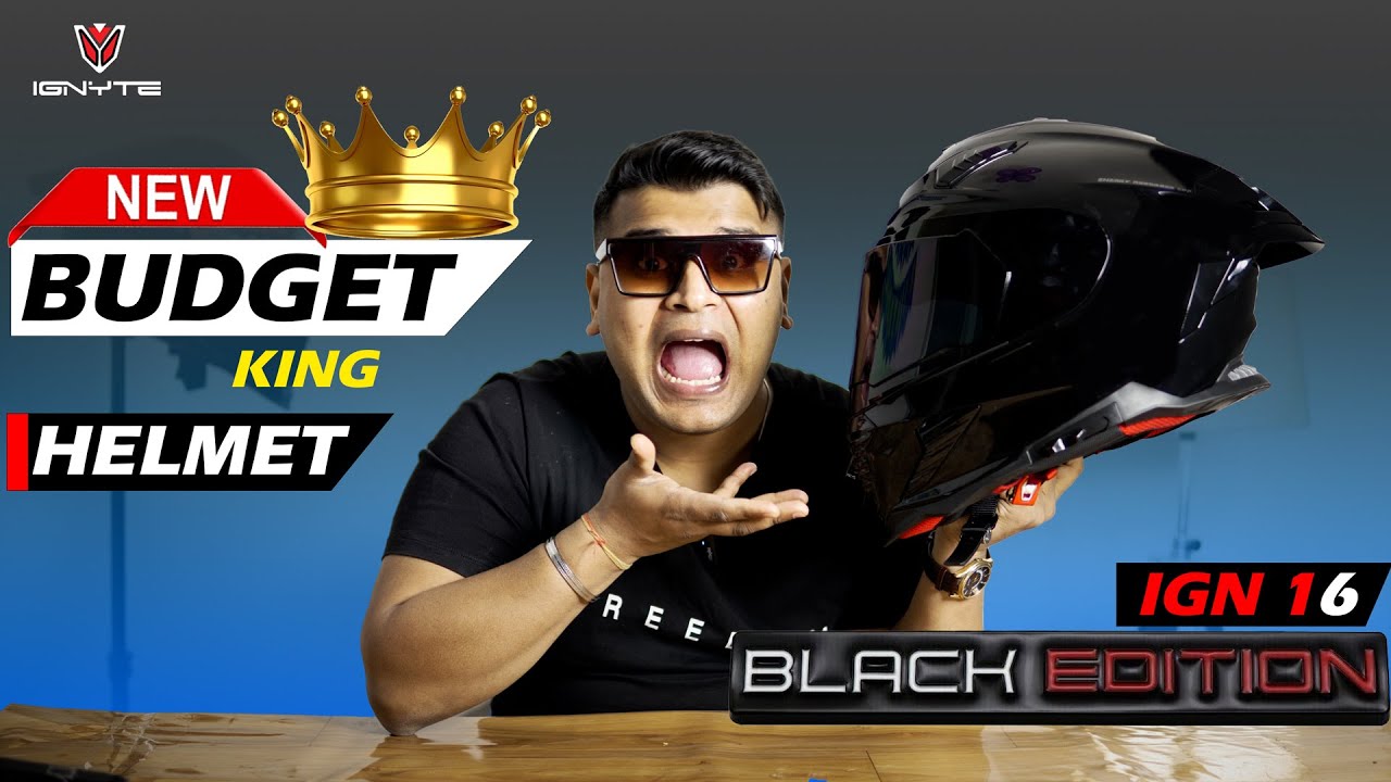 New IGN 16 Dark Edition😍Game Changer| New Ignyte IGN 16 Price, Features & Look| Best Helmet in 5499?