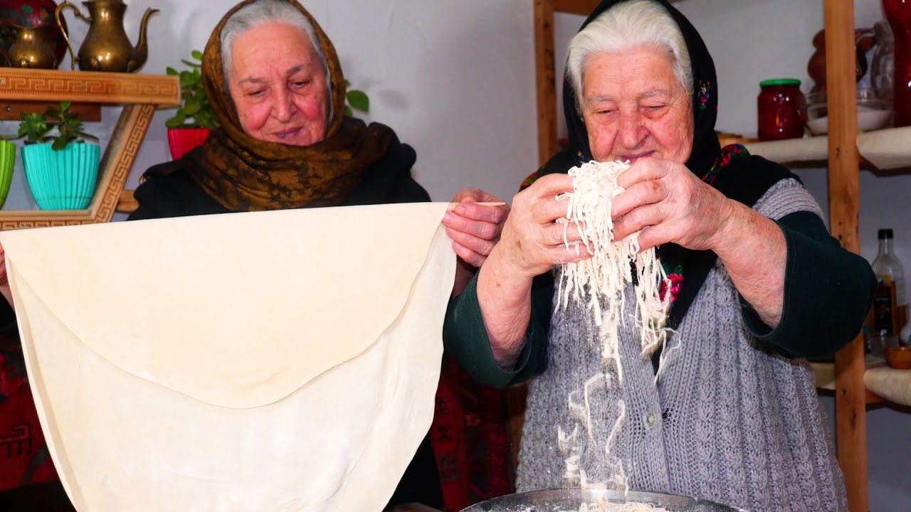 Əsl Bakı ƏRİŞTƏSİ  bişirdik👌Quru nanə,quru alça qatdıq