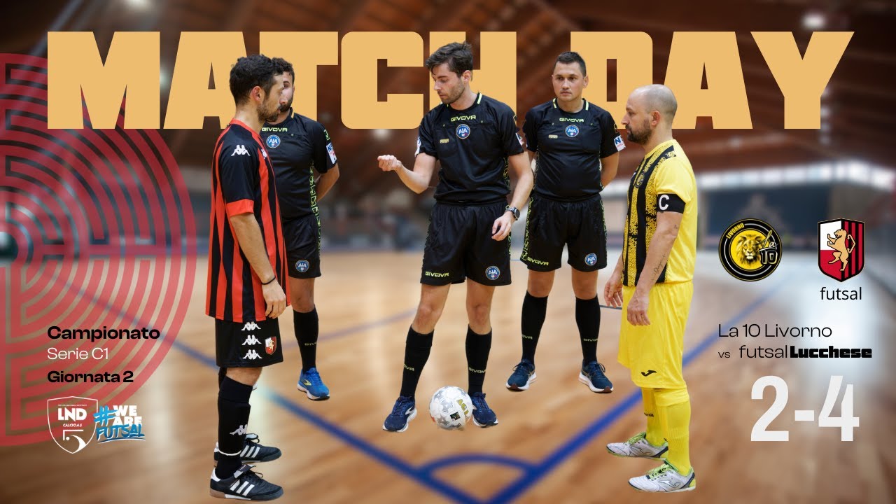 CAMPIONATO SERIE C1 24/25 - La 10 Livorno vs futsal Lucchese