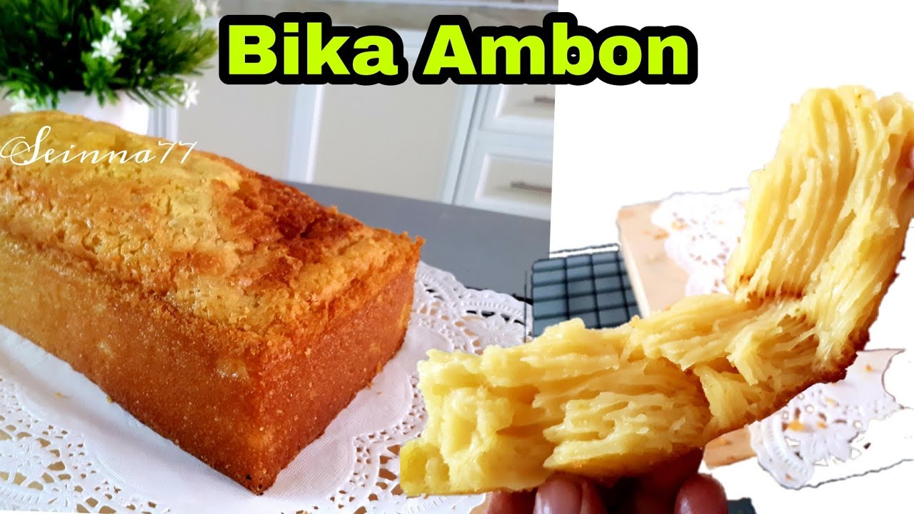 Resep Bika Ambon||4 Telur||Tanpa mixer||Oven Tangkring