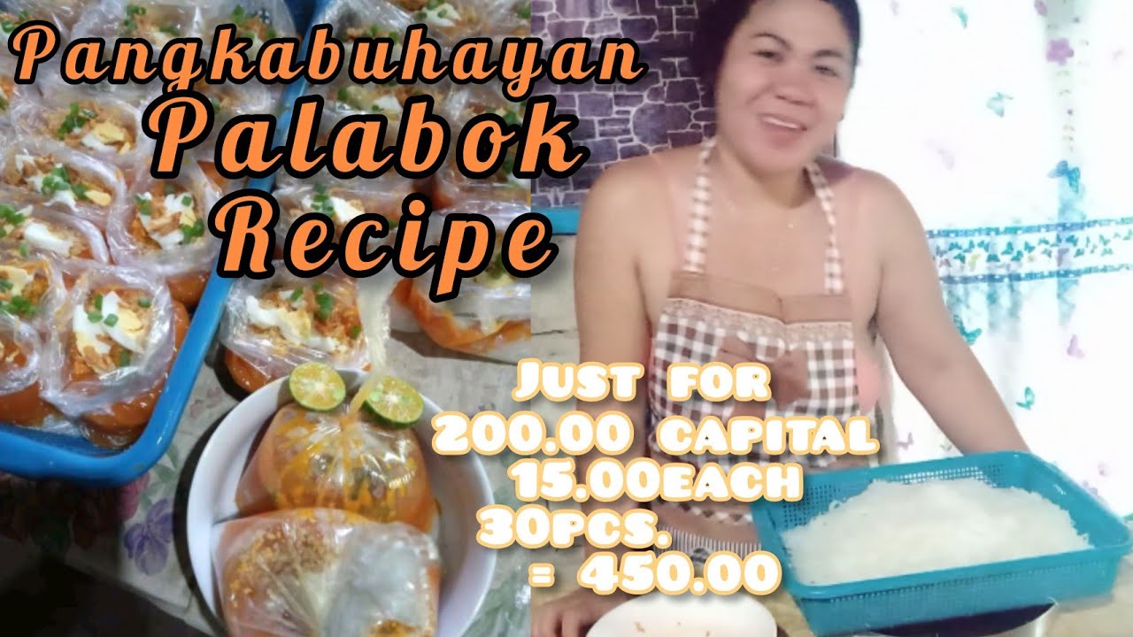 Pangkabuhayan Palabok Recipe @Sweet Maria