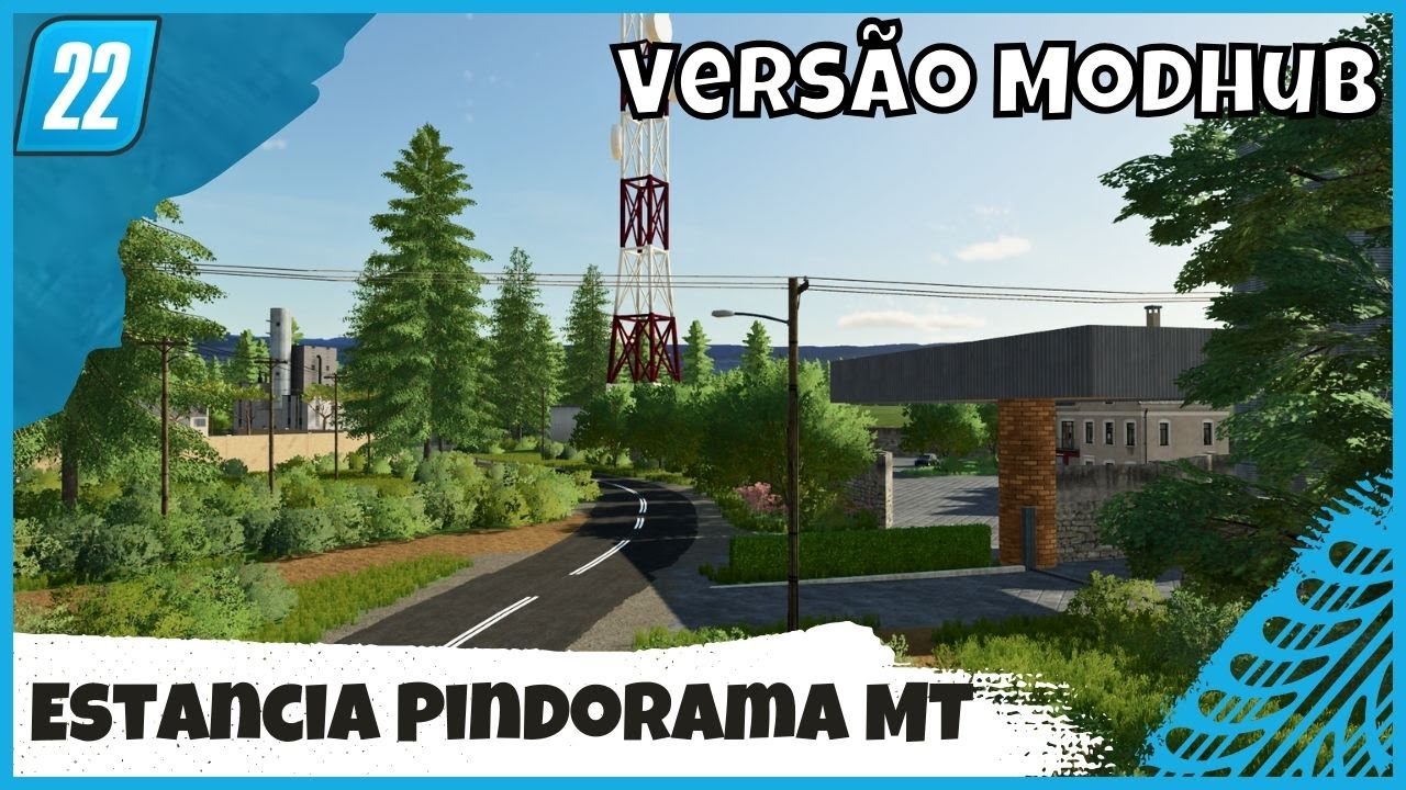 Mapa BR Estancia Pindorama MT versão Modhub | BR Farming Simulator 22