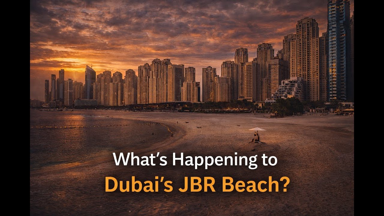 Dubai’s Famous JBR Beach Is EMPTY… This Is Why