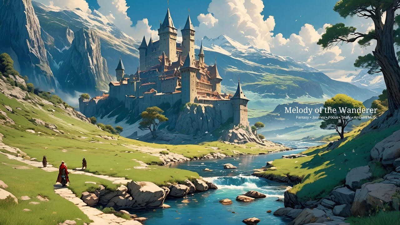 Relaxation Medieval Music for Focus & Productivity | Heading to the kingdom in a city