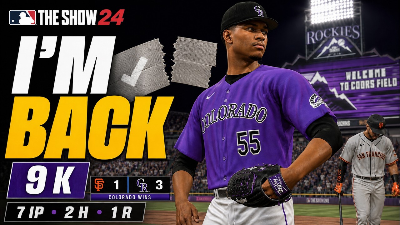 MLB The Show 24 Gameplay | RTTS | Crushing It With Strikeouts After a Comeback Injury!
