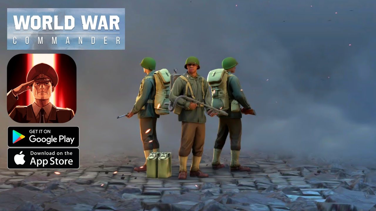 World War Commander: WW2 RTS - War Strategy Game (EA Global) | Android / iOS | Gameplay