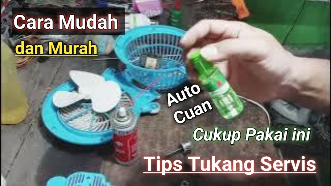 Servis Kipas Angin Karakter Macet, Tidak berputar  !! NOL Rupiah. #kipasangin @Lahurianwar