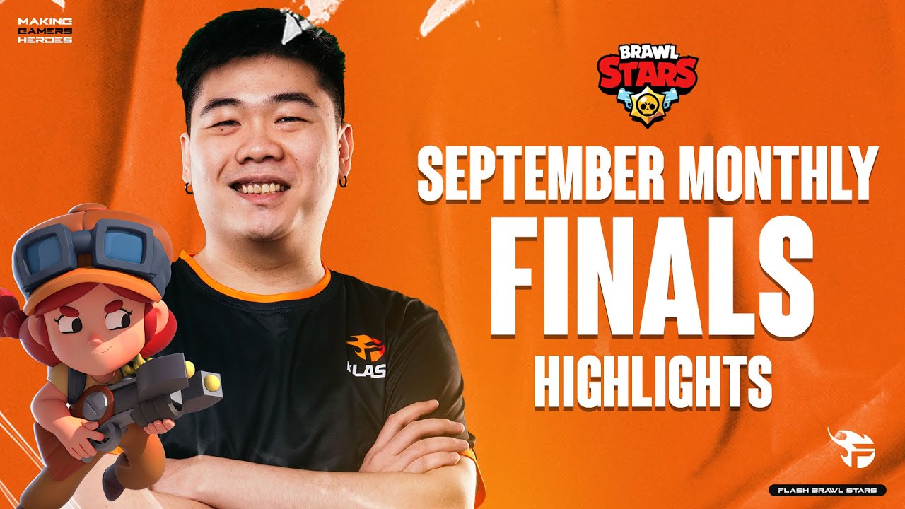 TEAM FLASH BRAWL STARS | SEPTEMBER MONTHLY FINALS HIGHLIGHTS 2021 | SESA&ANZ