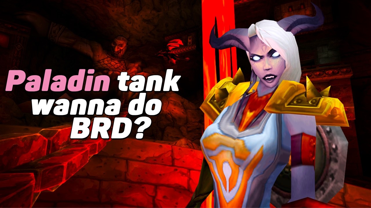 WoW Classic TBC 🐲 BRD tanking let's go! 🛡️ #wowclassic