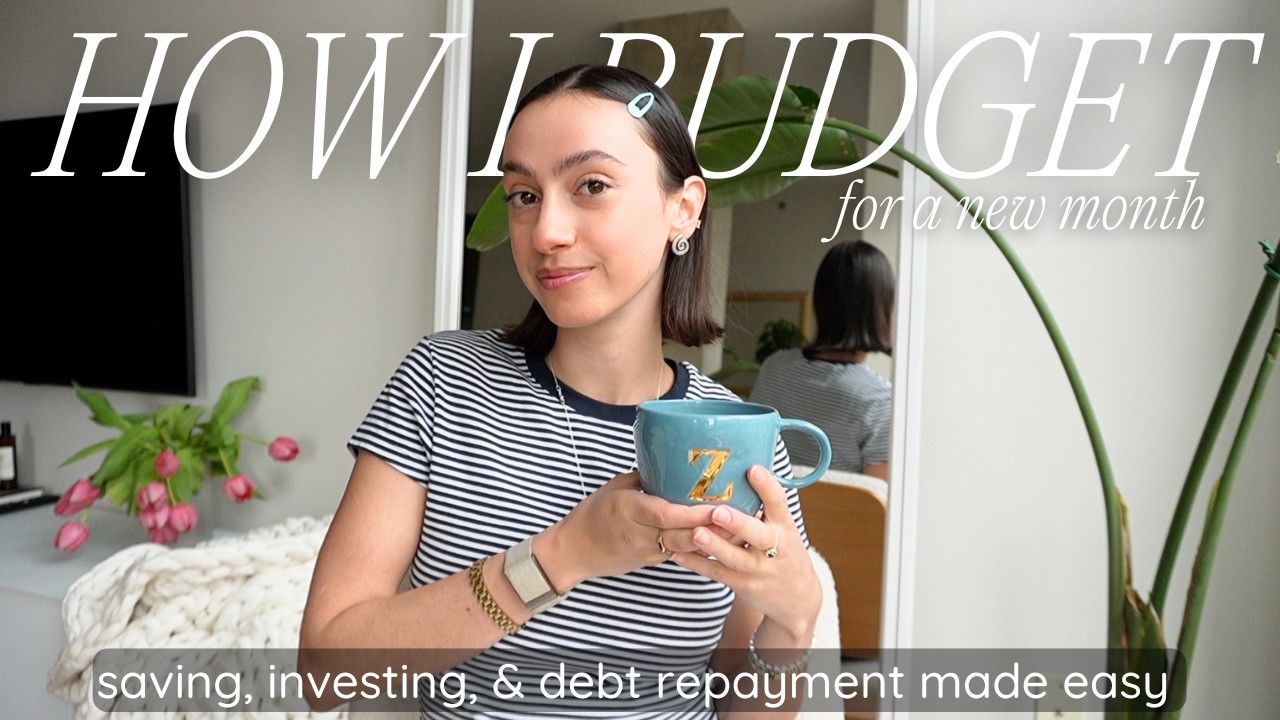 HOW I BUDGET FOR A NEW MONTH 💸 my $3,300 budget routine + current money struggles (*honest feels*)