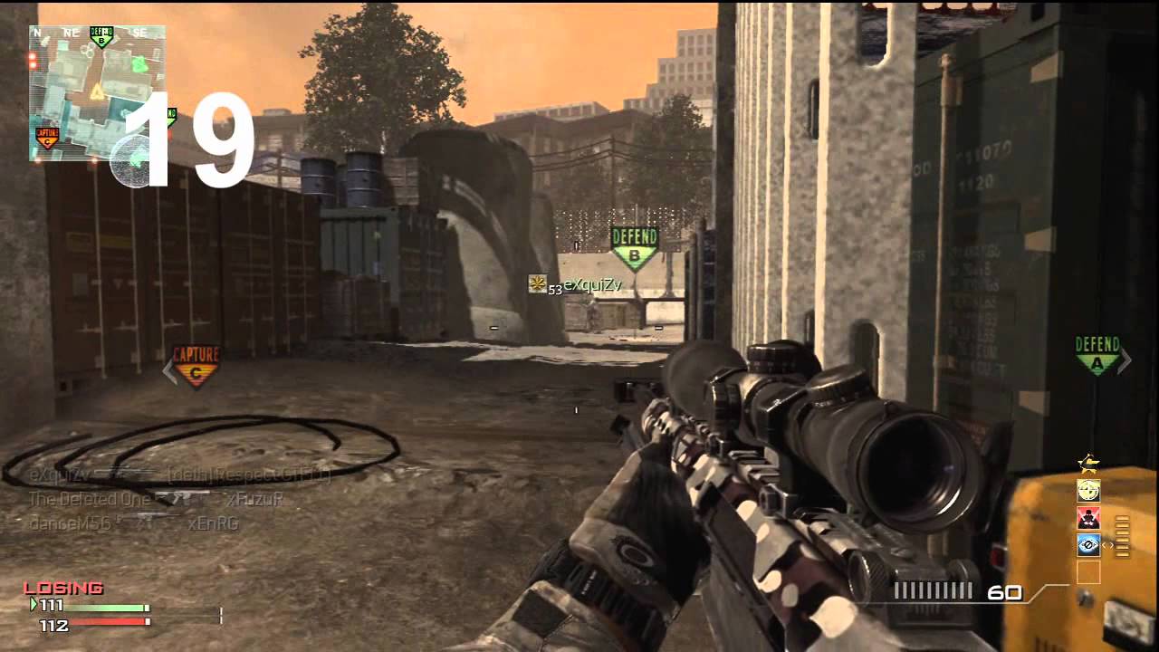 First MW3 Sniper Nuke (M.O.A.B)