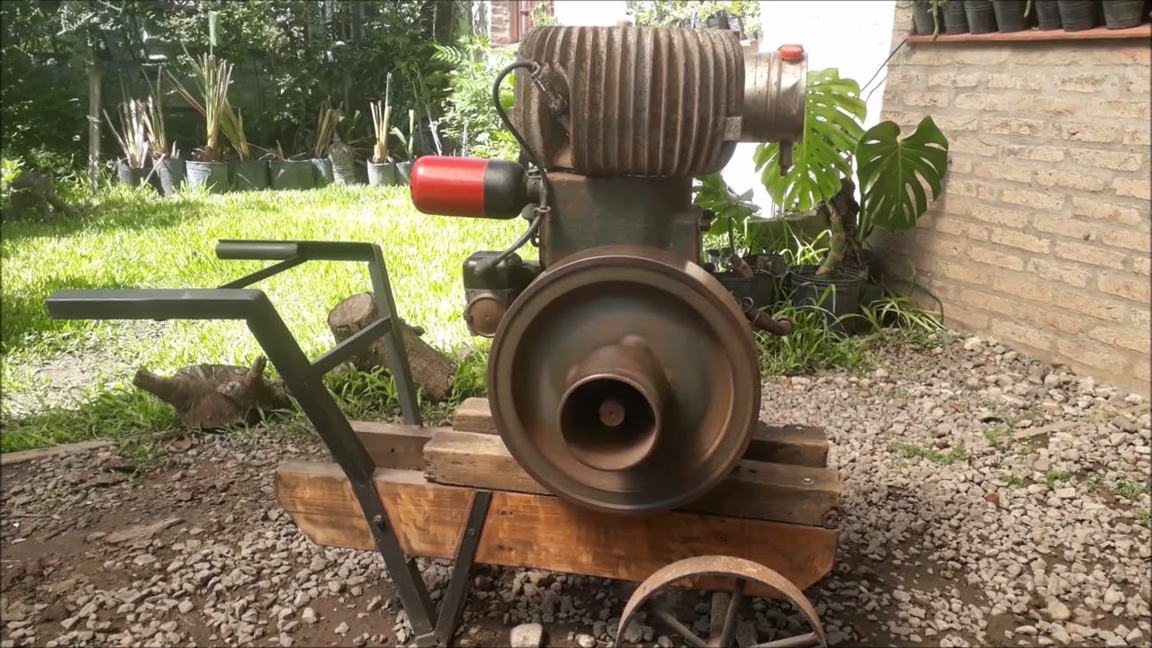 Wolseley WD II  2,25 Hp  stationary engine-Puesta en marcha Marzo 2025-Argentina
