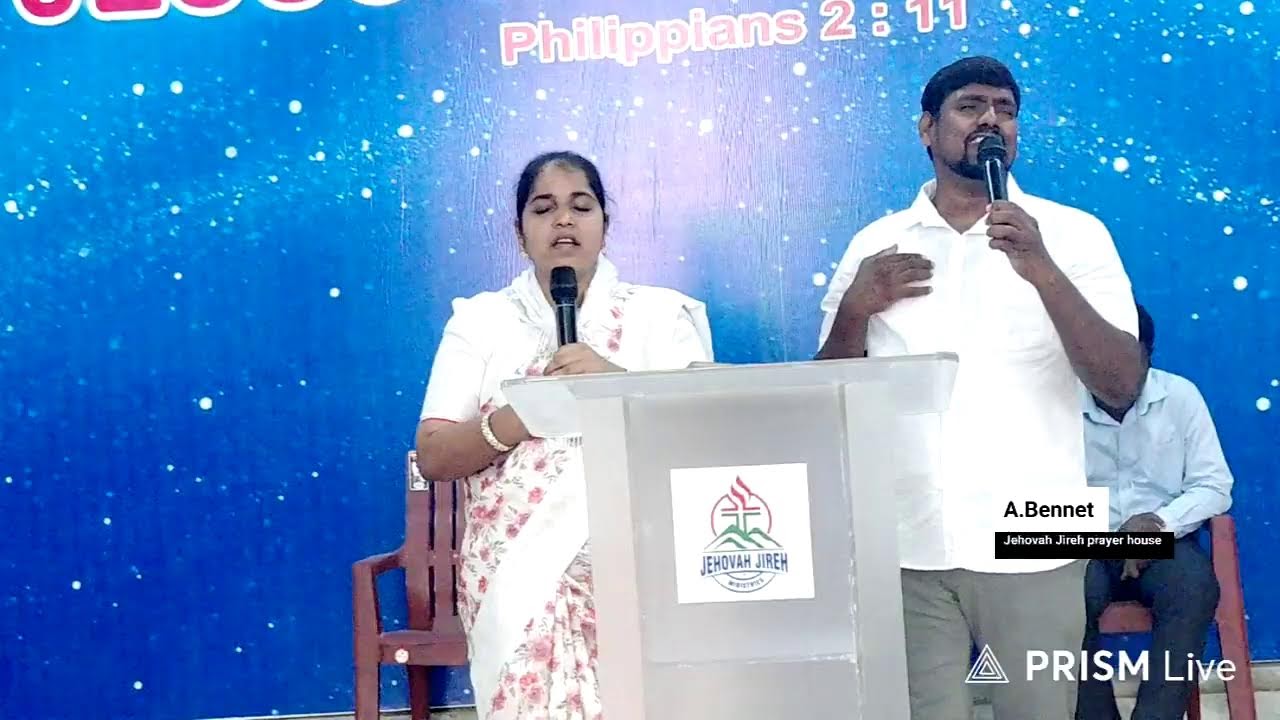 Worship by |  Bro. Bennet & Sis. Suganya | Jehovah Jireh prayer house | 01.03.2026 |