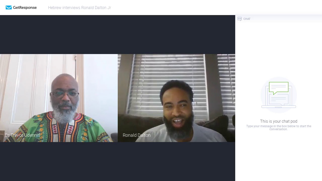 Hebrew Apostolic - Hebrew interviews Ronald Dalton Jr