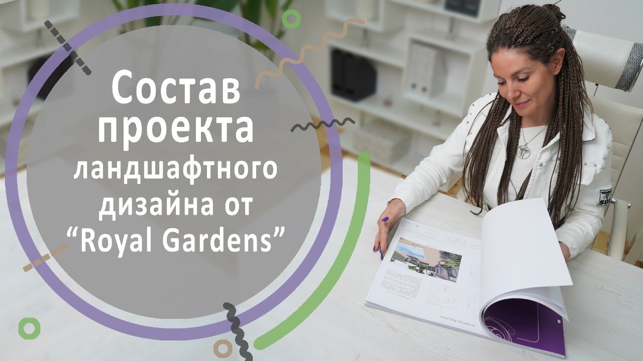 Состав проекта ландшафтного дизайна от 