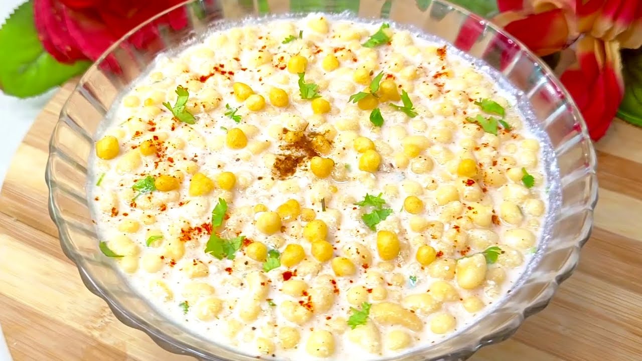 5 मिनट मे बनाएं टेस्टी और हेल्दी बूंदी का रायता | Boondi Ka Raita Recipe In Hindi | Bundi ka Rayta |