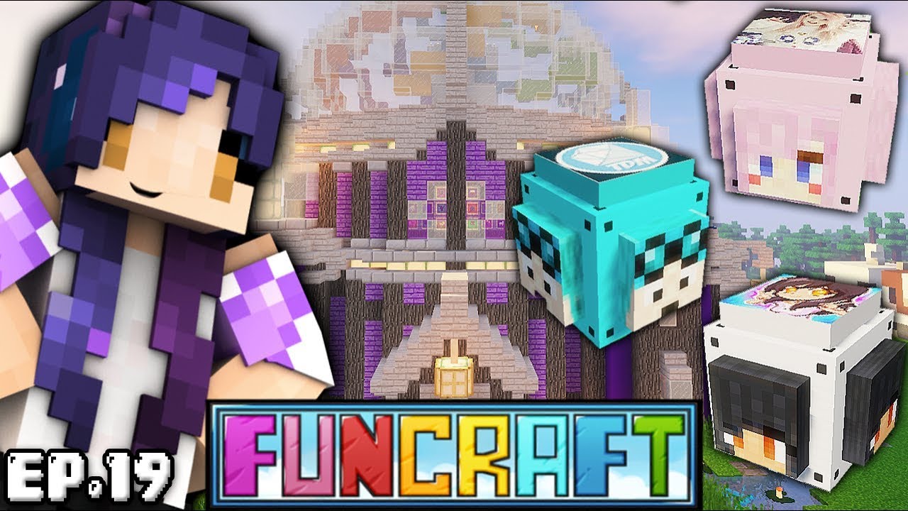 УДАЧНЫЕ БЛОКИ ОТ ЮТУБЕРА?! | FunCraft, выпуск 19