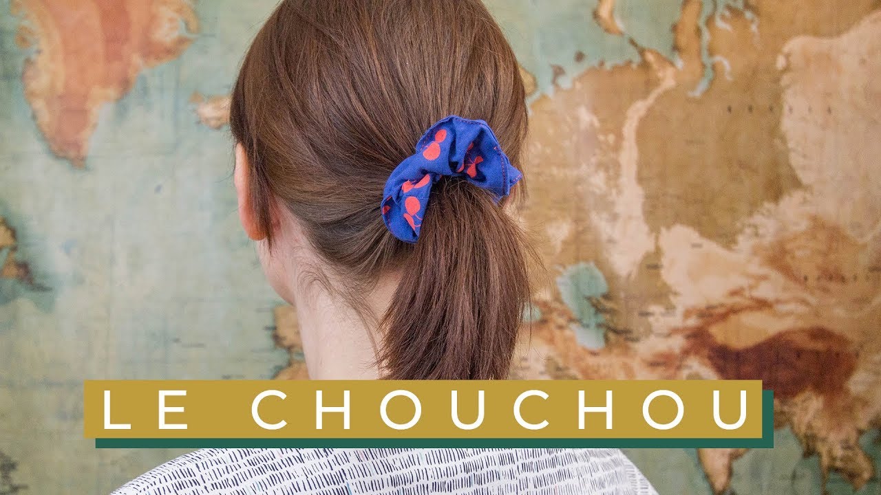Coudre un chouchou hyper facile et rapide  - Tuto couture pour débutant