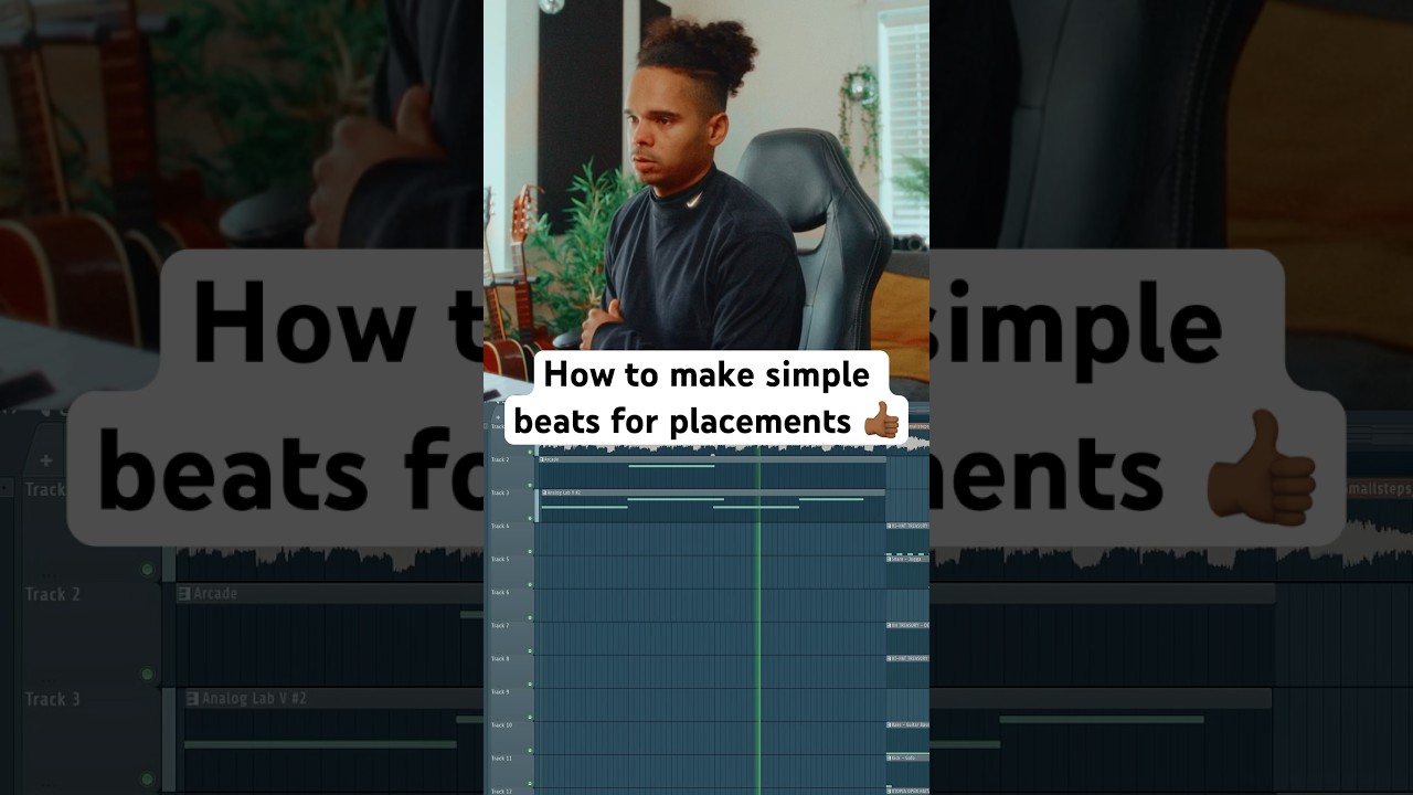 Simple beats = placements 👍🏾 #flstudio #producerlife #flstudioproducer #makebeats #beatmakers