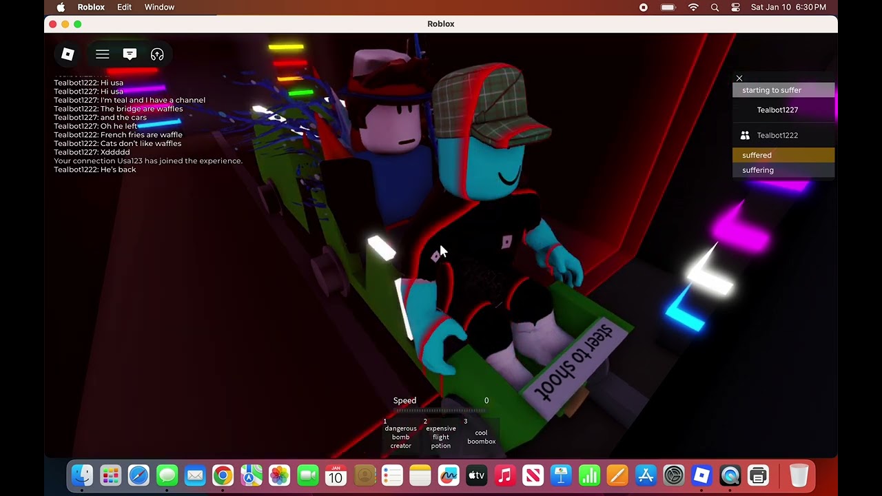 Roblox: Cart Ride Around Nothing with Tealbot1222 (Vincentgamingboy17) Finally no potion win!