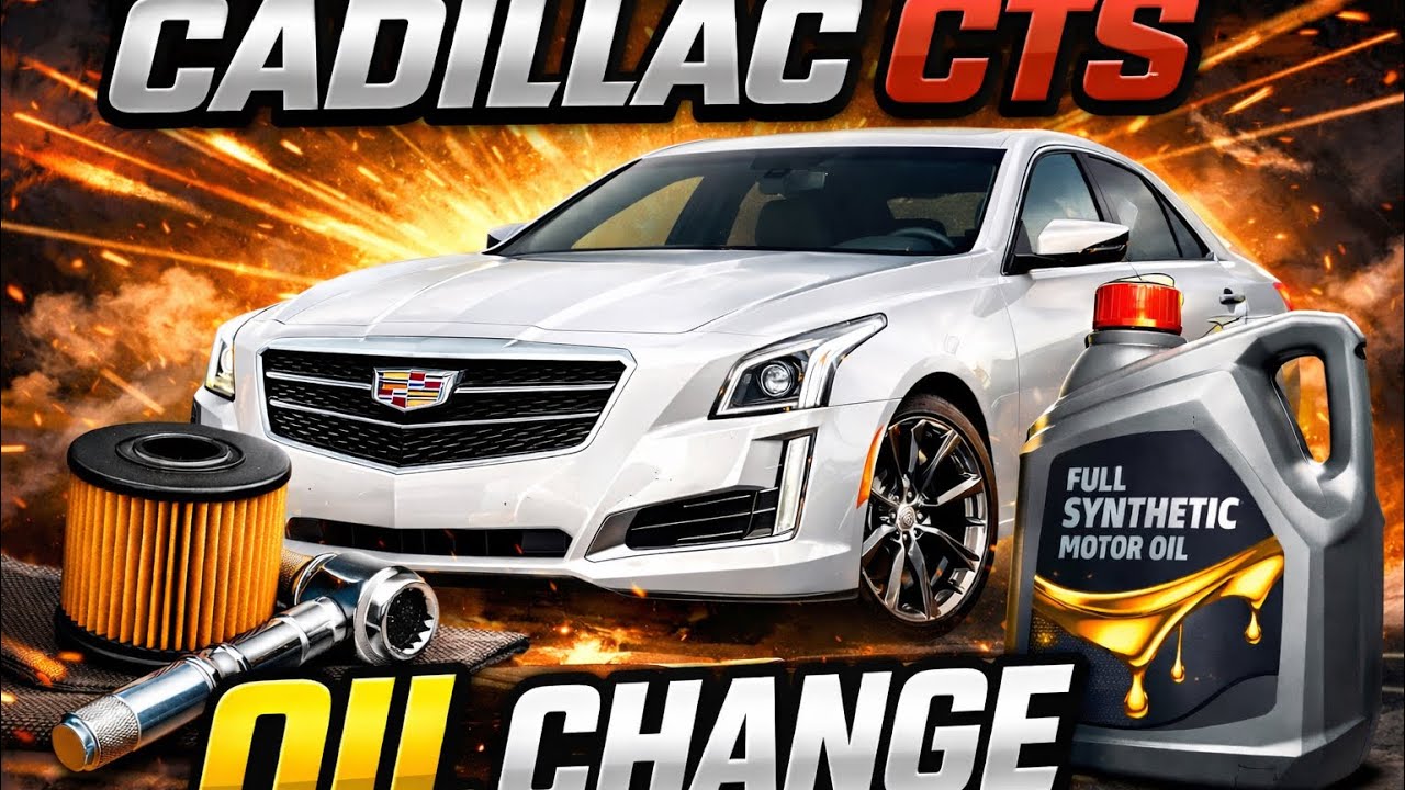 Cadillac CTS Oil Change | Full DIY Guide