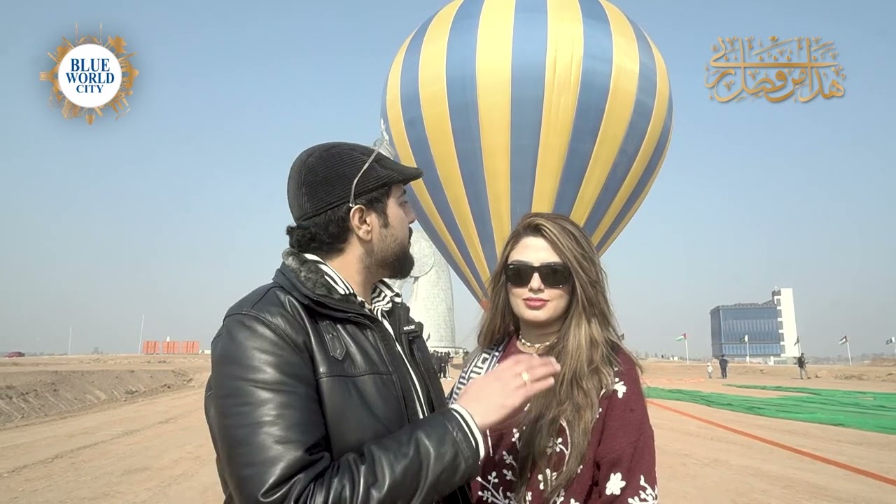 Alhamdulilah - Families enjoying Hot Air Balloons & Motor Gliding @ Blue World City