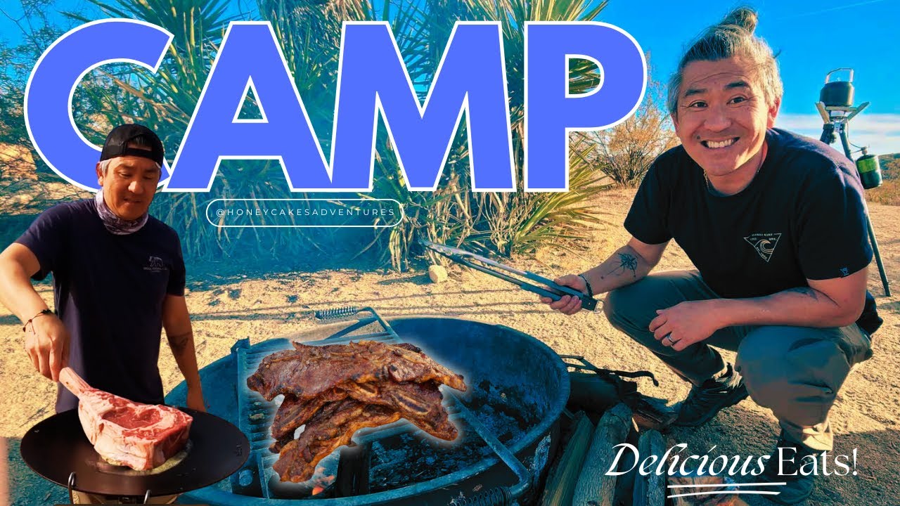 Joshua Tree Camping - Tomahawk, S'mores, & Korean BBQ   |  15: Cottonwood at Joshua Tree