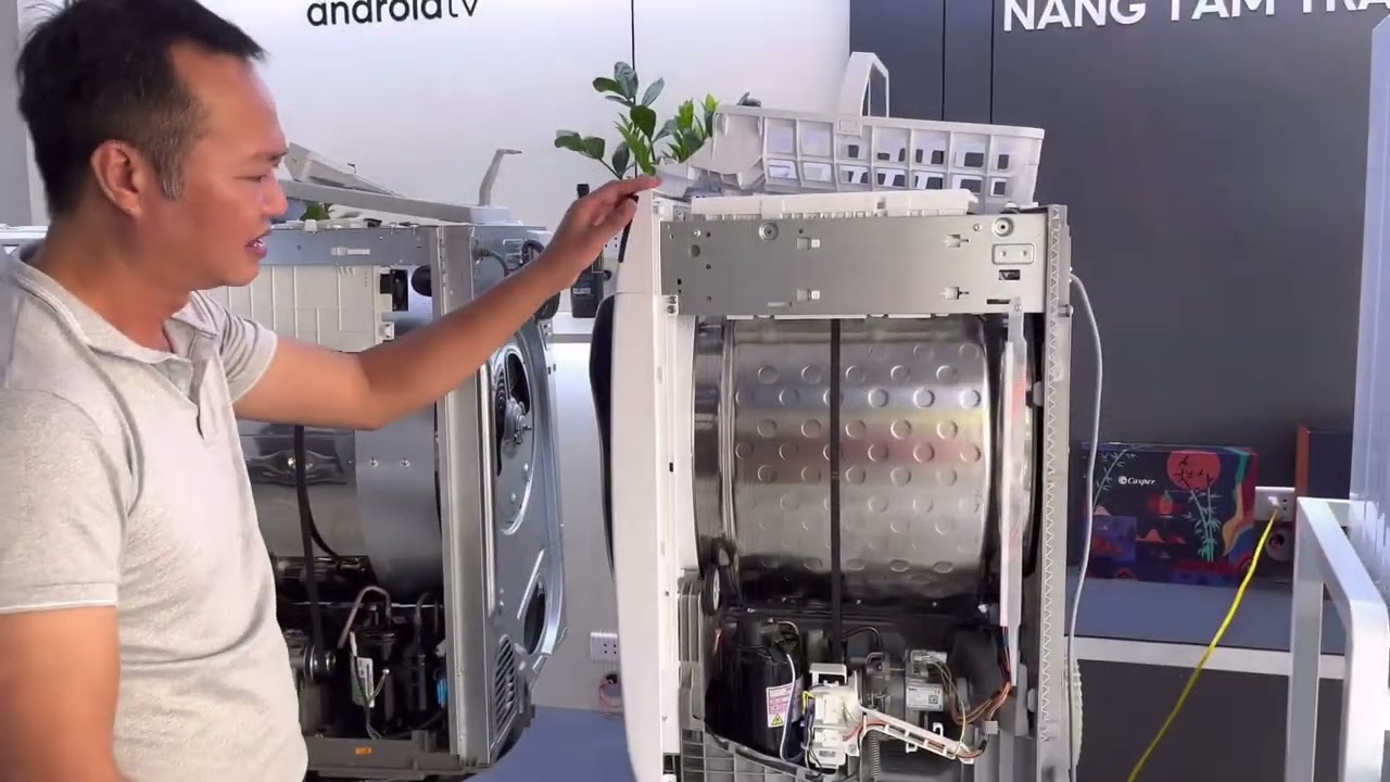 Nên mua máy sấy Heatpump Samsung LG hay Electrolux? #kysudienmay
